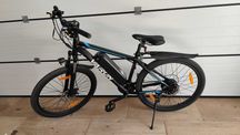 VARUN M26-2 - 500W elektryczny rower czarny i niebieski MTB Górski