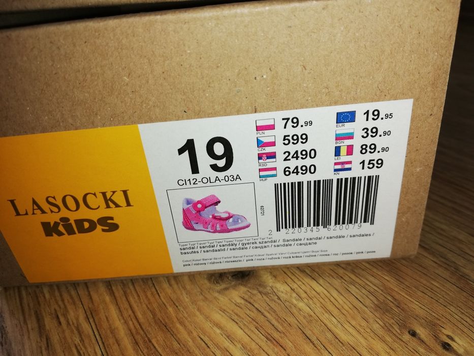 Sandałki Lasocki Kids 19