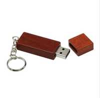 Флешка usb 8Гб новая, красное дерево