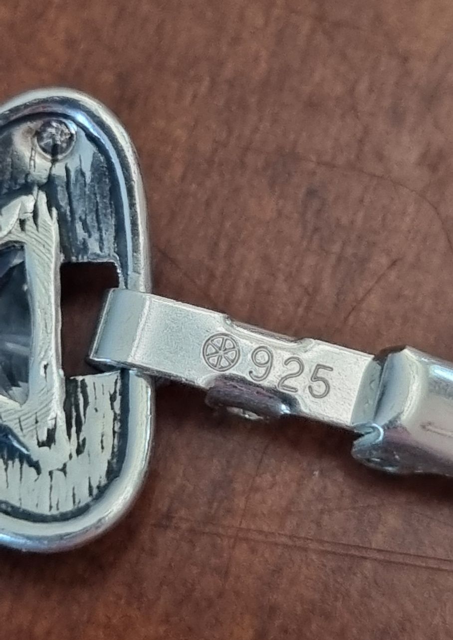 Srebrna bransoletka vintage 925