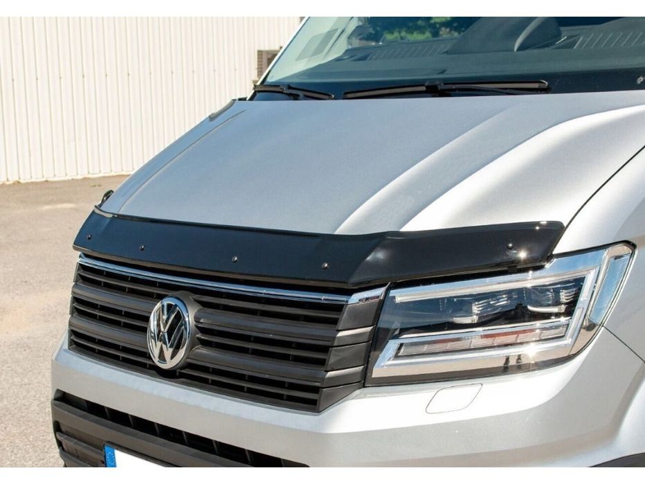 Volkswagen Crafter 2018+, MAN TGE Дефлектор капота (мухобойка) EuroCap