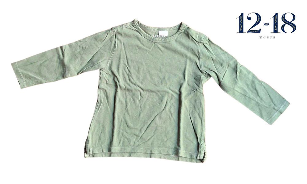 Camisola Fina Verde Lefties 12-18 meses