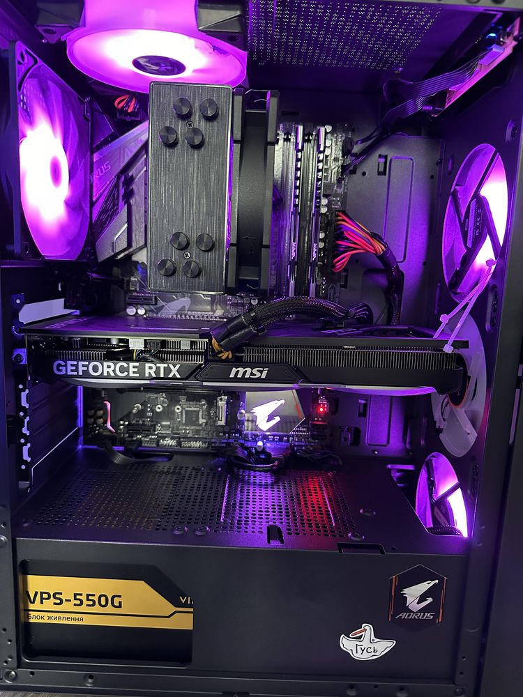 НОВИЙ ІГРОВИЙ ПК|R5 5600|4060 Ti OC|16GB 3200 МГц|B450 сокет|1ТБ