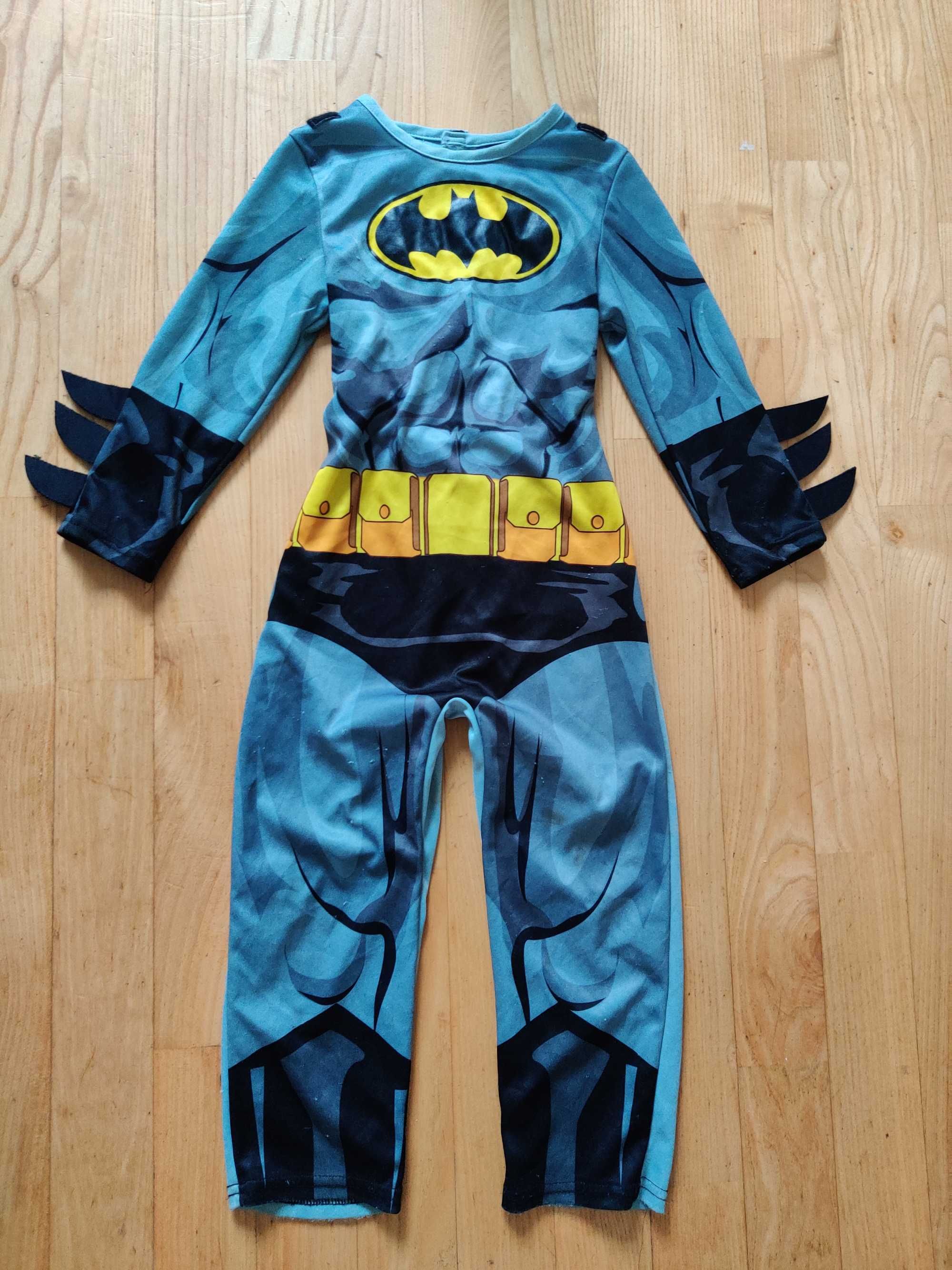 BATMAN/sam strój/3-4/98-104/karnawał/kostium/super bohater bal