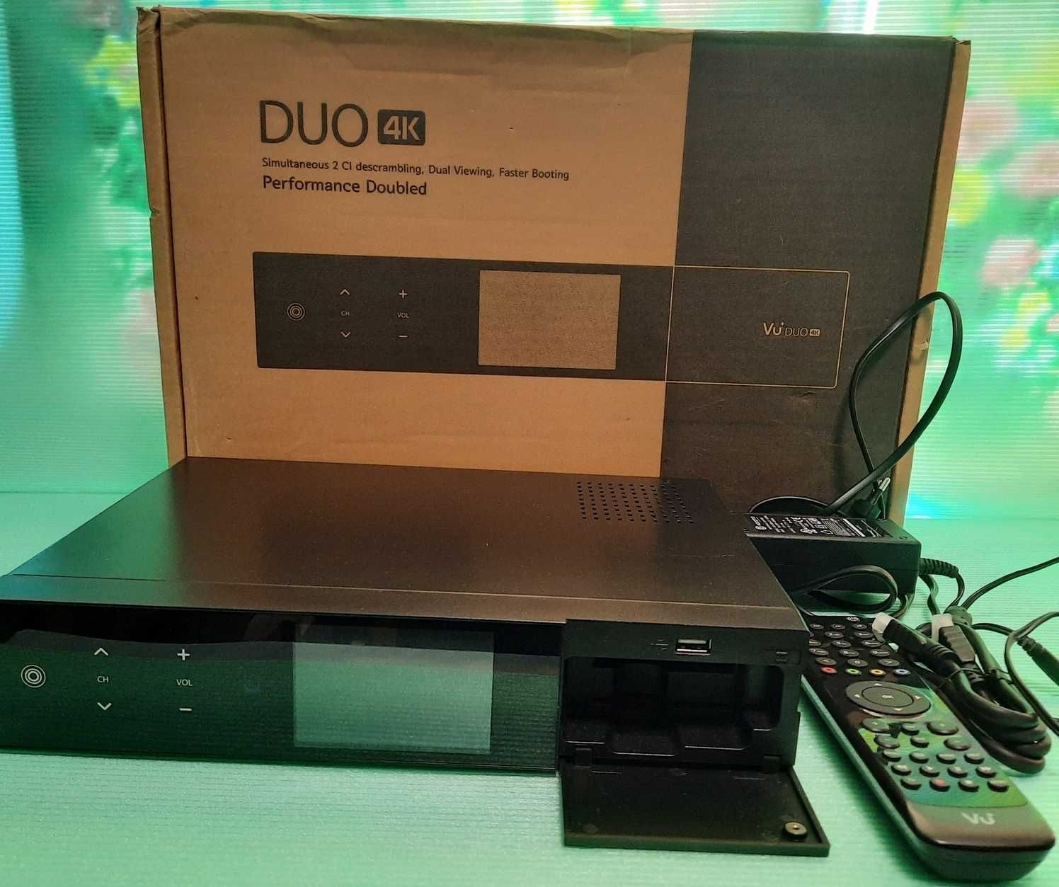 VU+ Duo 4K спутниковый ресивер