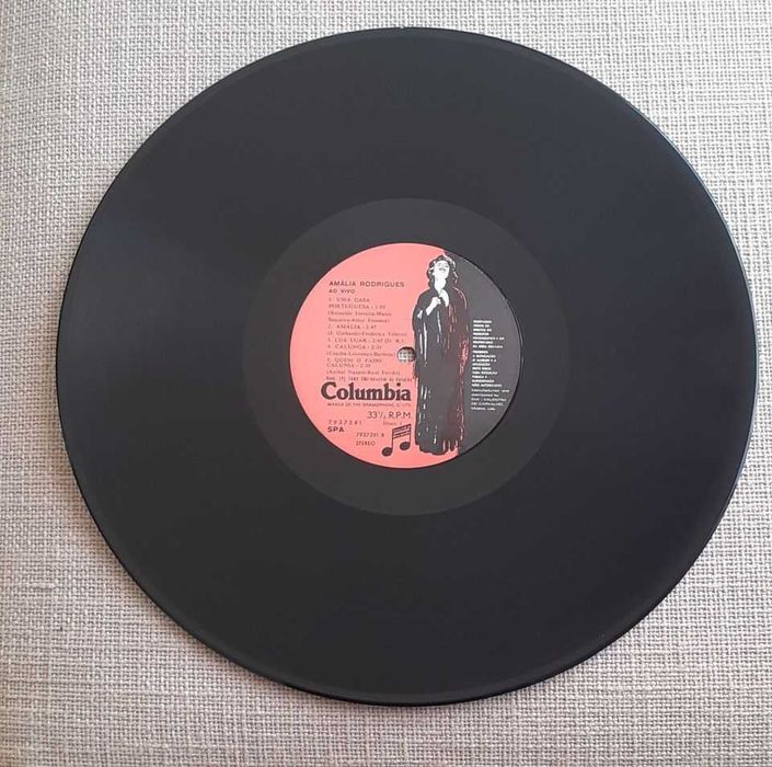 Lp/ vinil  duplo album -  Amlia 50 anos " Ao vivo"