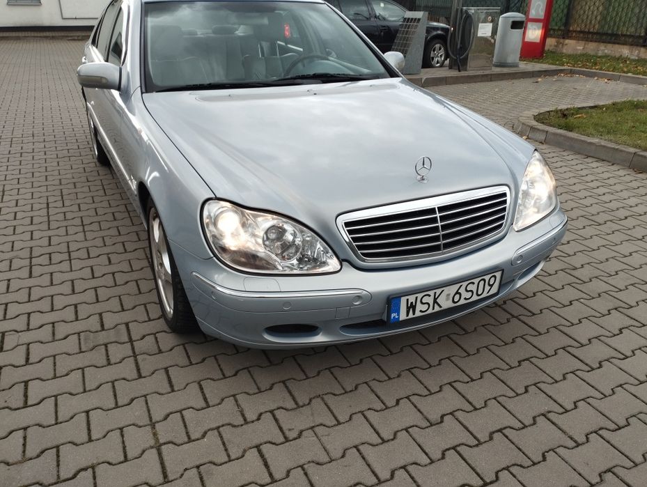 Mercedes S 320 LPG W220, klima, gaz LPG,sprawne.,  woj. Mazowieckie