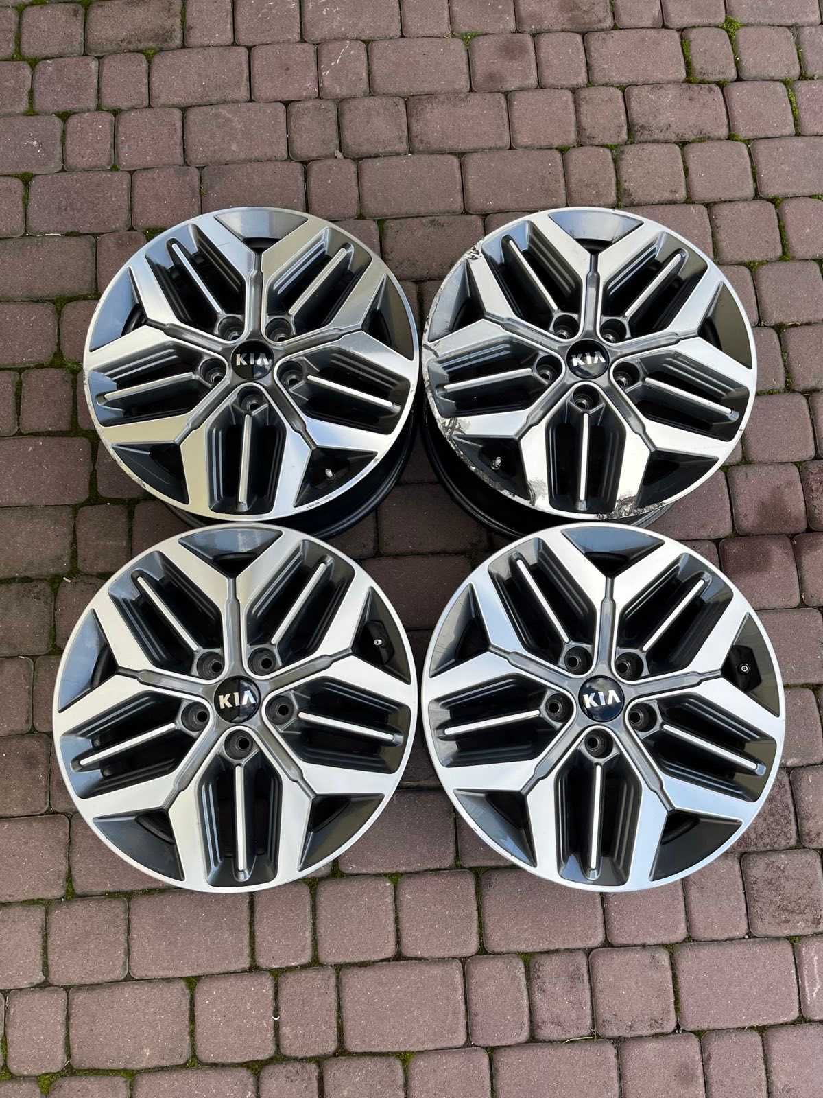 Oryginalne alufelgi Kia 5x114,3 17 CZUJNIKI Optima Xceed Ceed Sportage