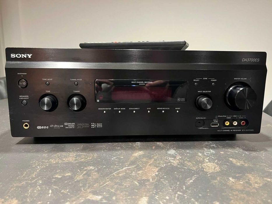 Bowers & Wilkins M-1 głośniki 5.1 & Amplituner: SONY DA3700ES