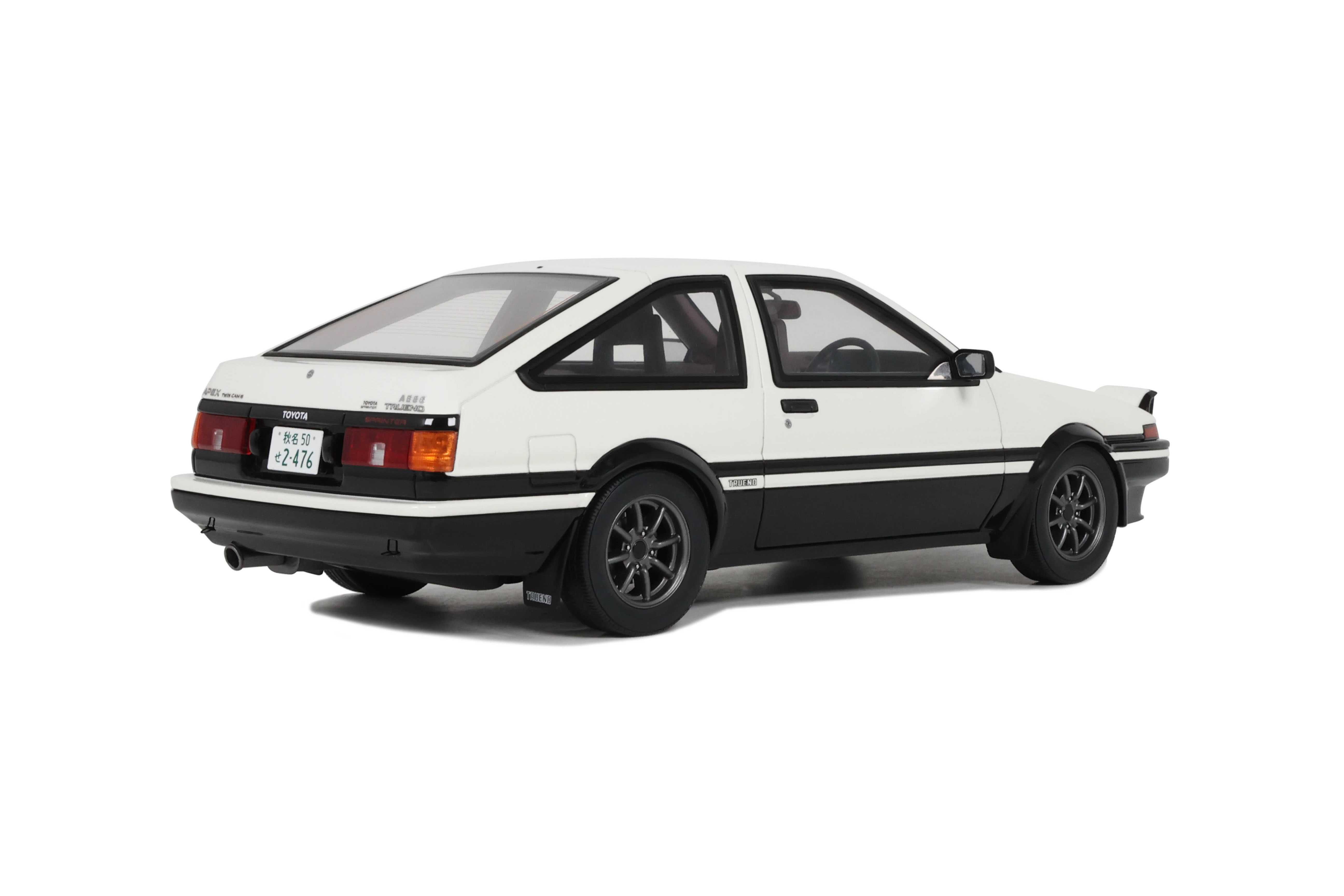 Toyota Sprinter Trueno AE86 White 1985 Otto 1:18