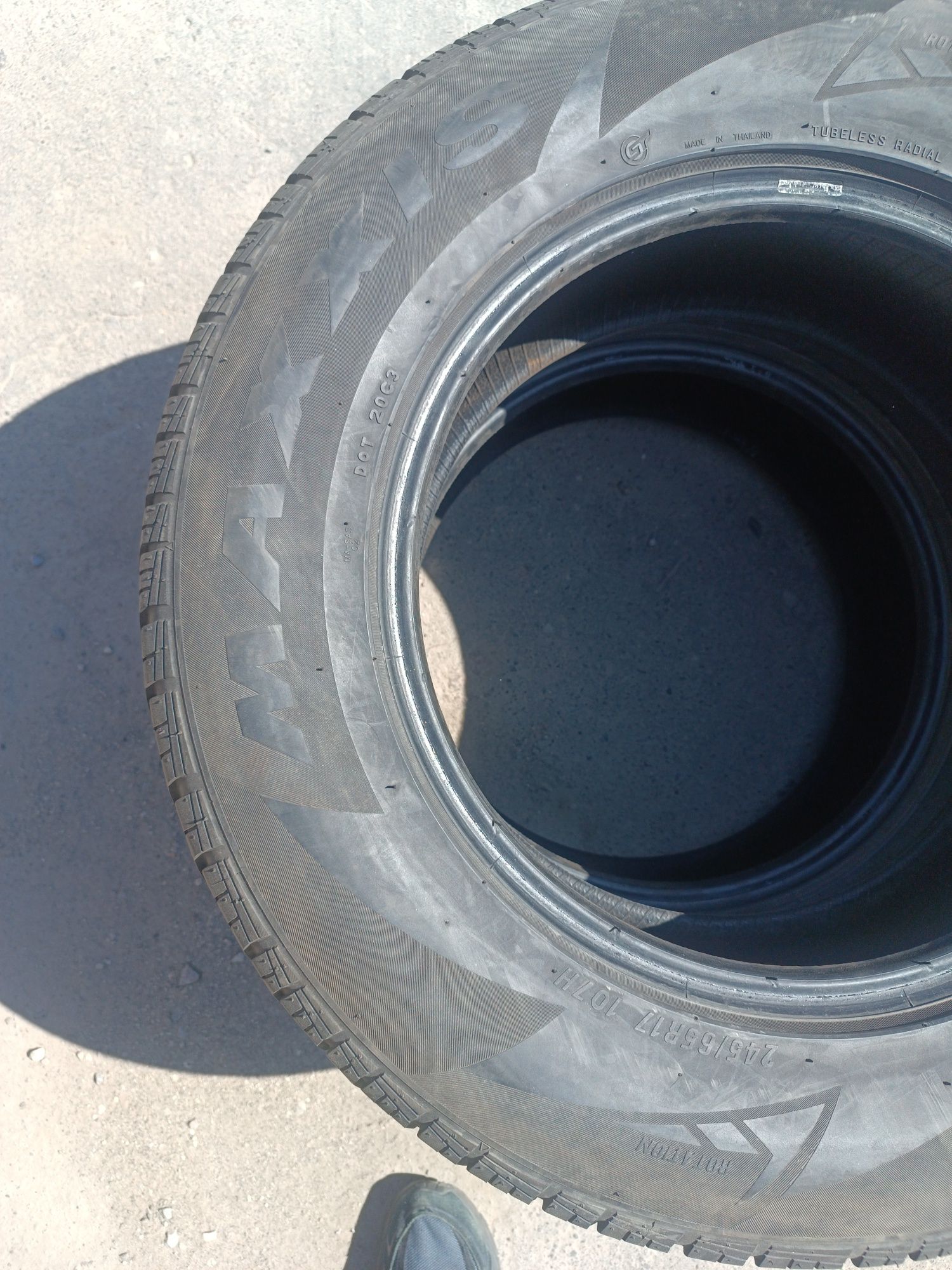 Шини Maxxis 245/65/17 6,5mm 2020р.