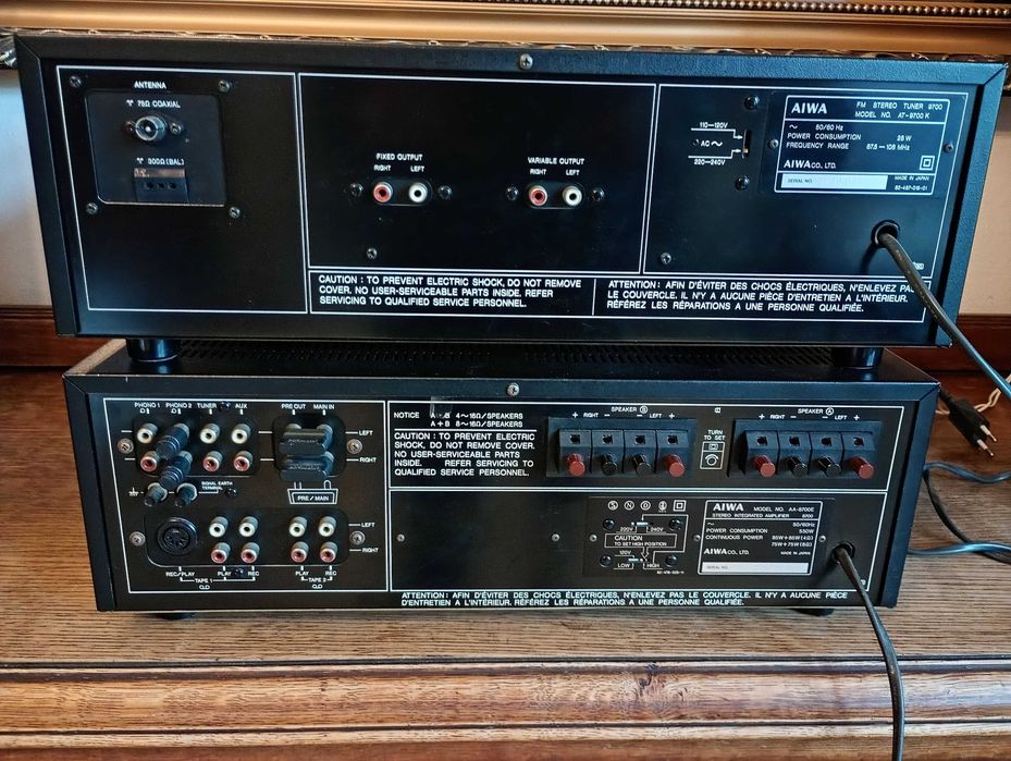 Aiwa At9700 cyfrowo/analogowy tuner najwyższy model 79r Japan BdB stan