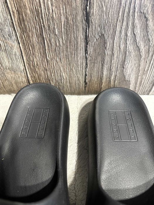 buty klapki damskie sandaly tommy hilfiger chunky flatform slide 39/40