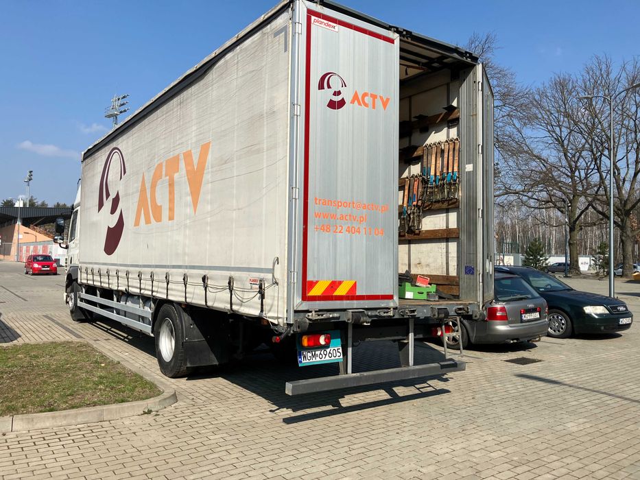 Syndyk sprzeda samochód ciężarowy DAF i in. ruchomości ze spisu