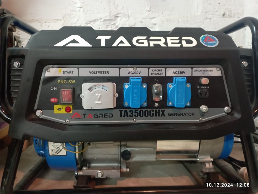 Генератор бензиновий Tagred TA3500GHX, 3500 Вт