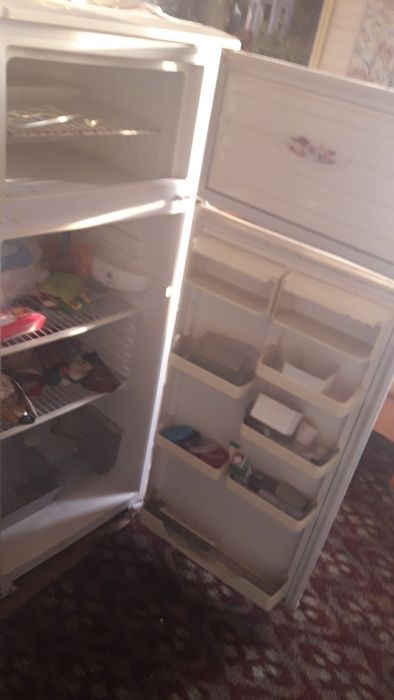 Холодильник Минск.Нужна  Зарядка Фриона. Вишнёвое.