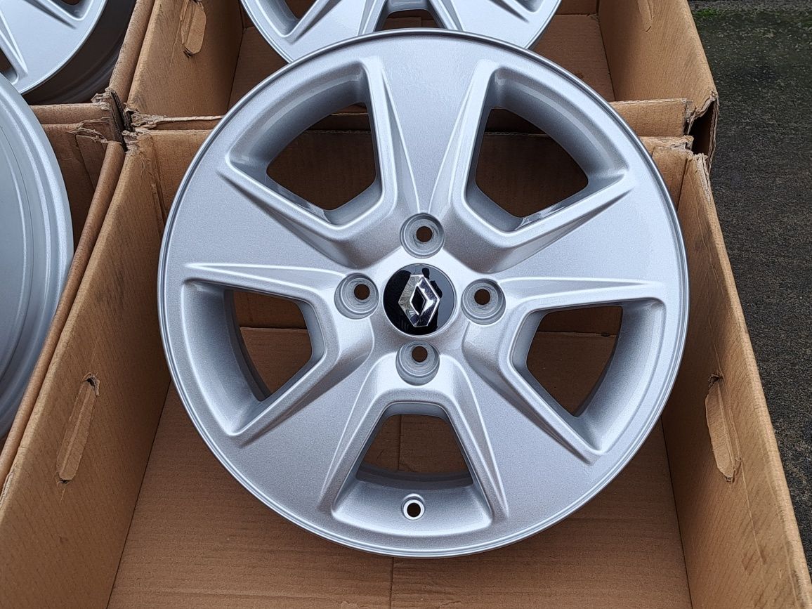 Alufelgi 15 4x100 NOWE RENAULT ORG! Clio Captur Modus Megane Kango