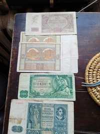 Banknoty starych polskich złotych