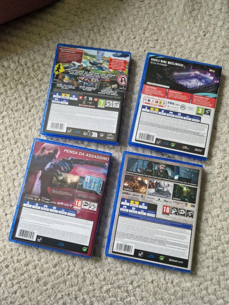Gry PS4 hitman fifa 20 call of duty cold war