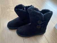 Nowe damskie buty śniegowce czarne POLAR rozmiar 39 38