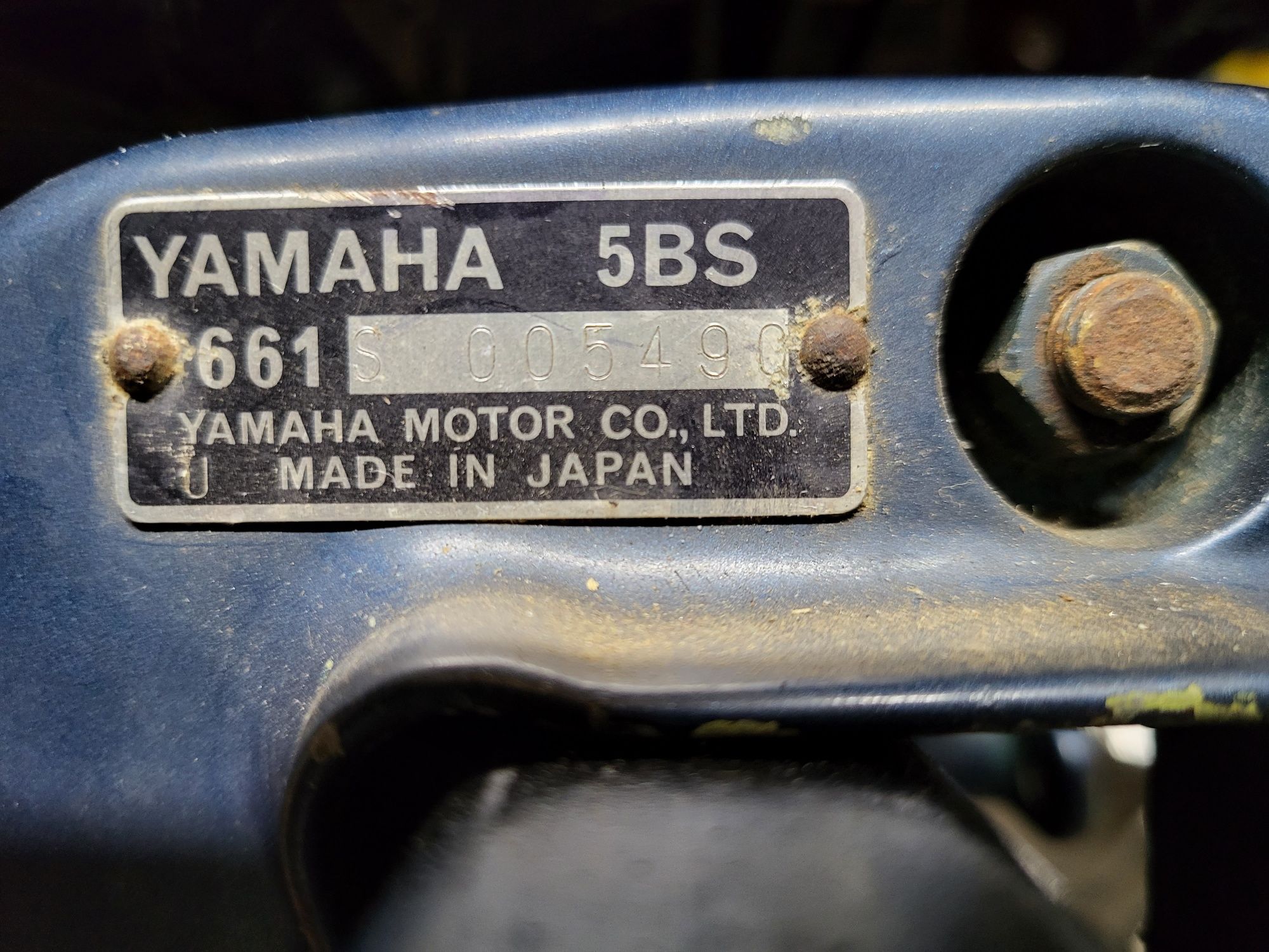 Yamaha 5BS silnik stacjonarny