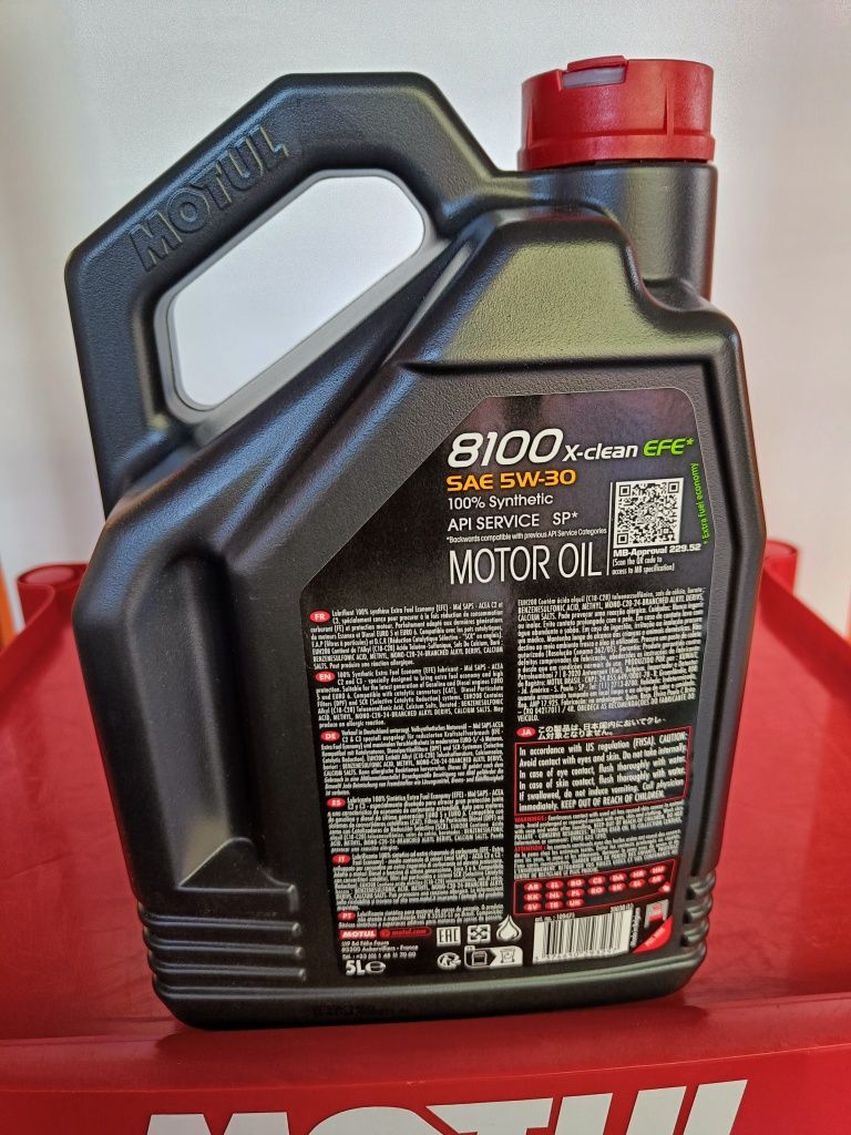 Olej silnikowy MOTUL 8100 X-clean EFE 5W-30 5L