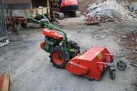 Agria 3400 traktorek jednoosiowy glebogryzarka , kosiarka, brona, pług