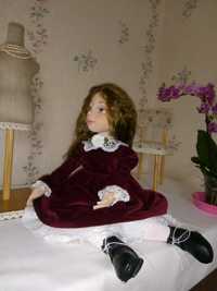 Коллекционная текстильная кукла Эля, единственный экземпляр