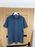 Niebieska koszulka męska polo tshirt roz L Tommy Hilfiger bawelniana