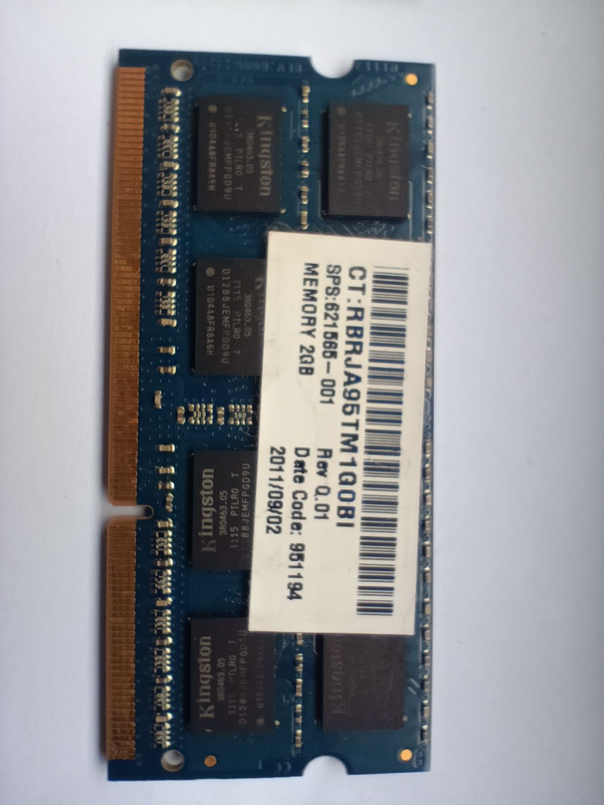 ОЗУ для ноутбука DDR3 2Гб. Память для ноутбуков 2Gb