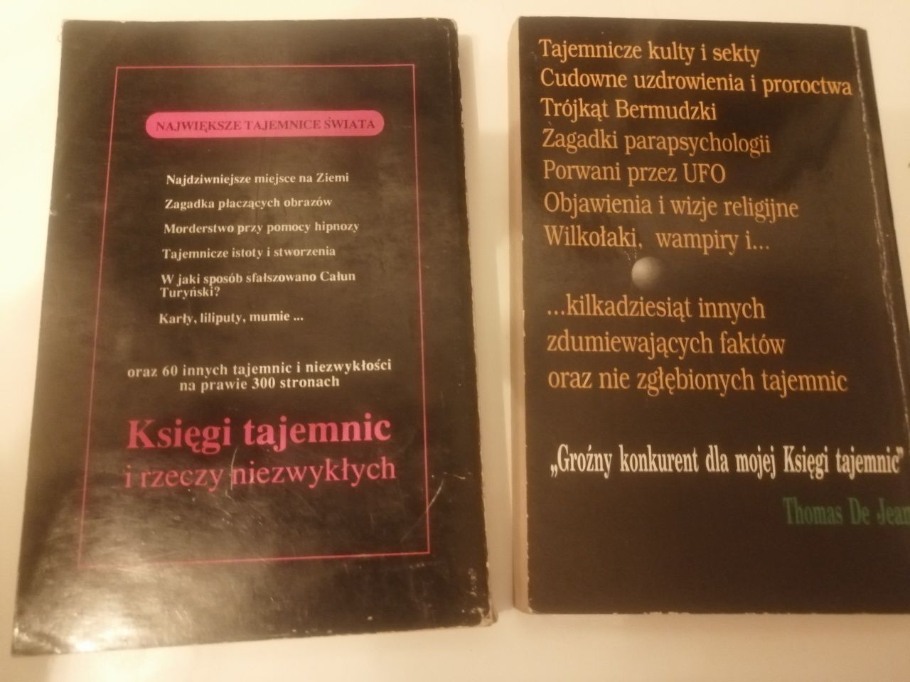 Księga rzeczy dziwnych, Księga tajemnic i rzeczy niezwykłych, Zestaw