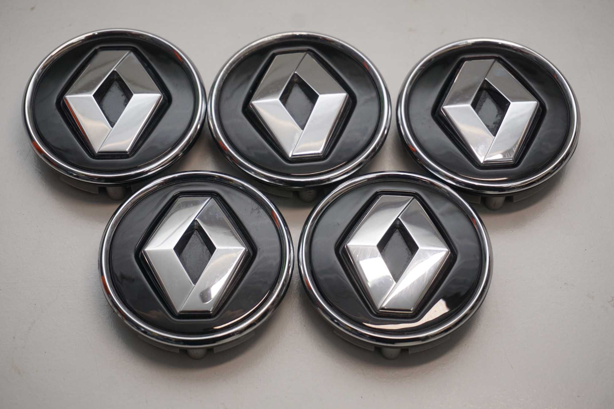 Dekielki oryginał RENAULT 40315.4955R OE czarne 57mm 4sztuki
