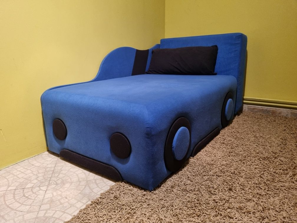 Łóżko autko jednoosobowe sofa