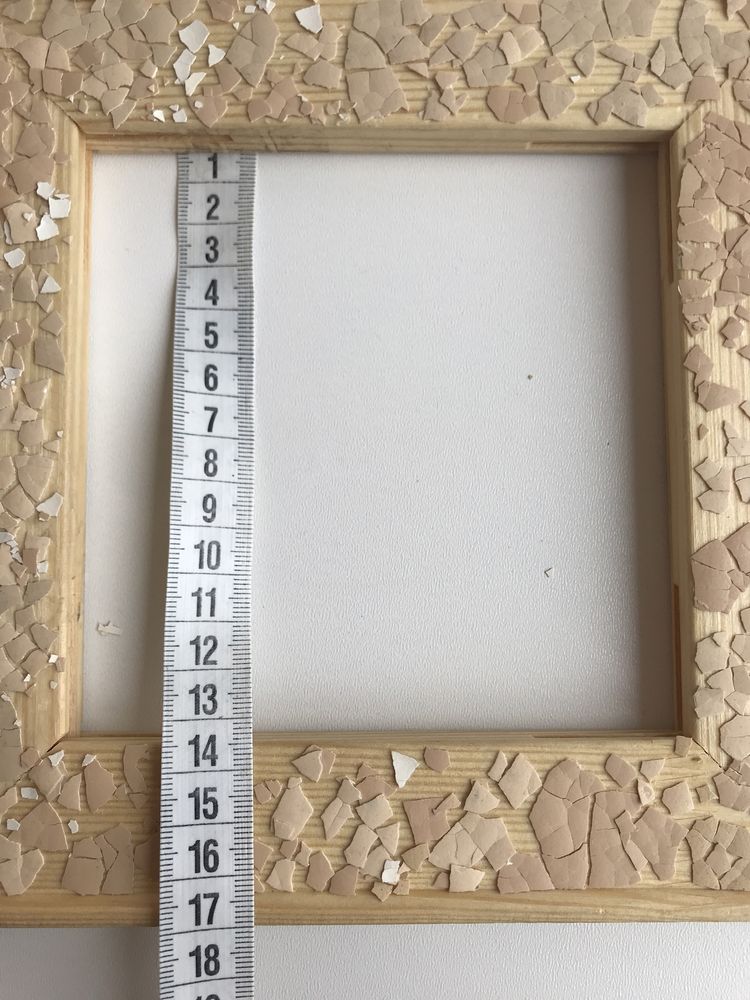Рамка дерев‘яна 20 см(15*35 мм), hand made, нова