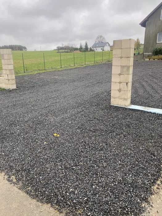 Utwardzanie podjazdów, dróg dojazdowych,budowa parkingów komplekowo