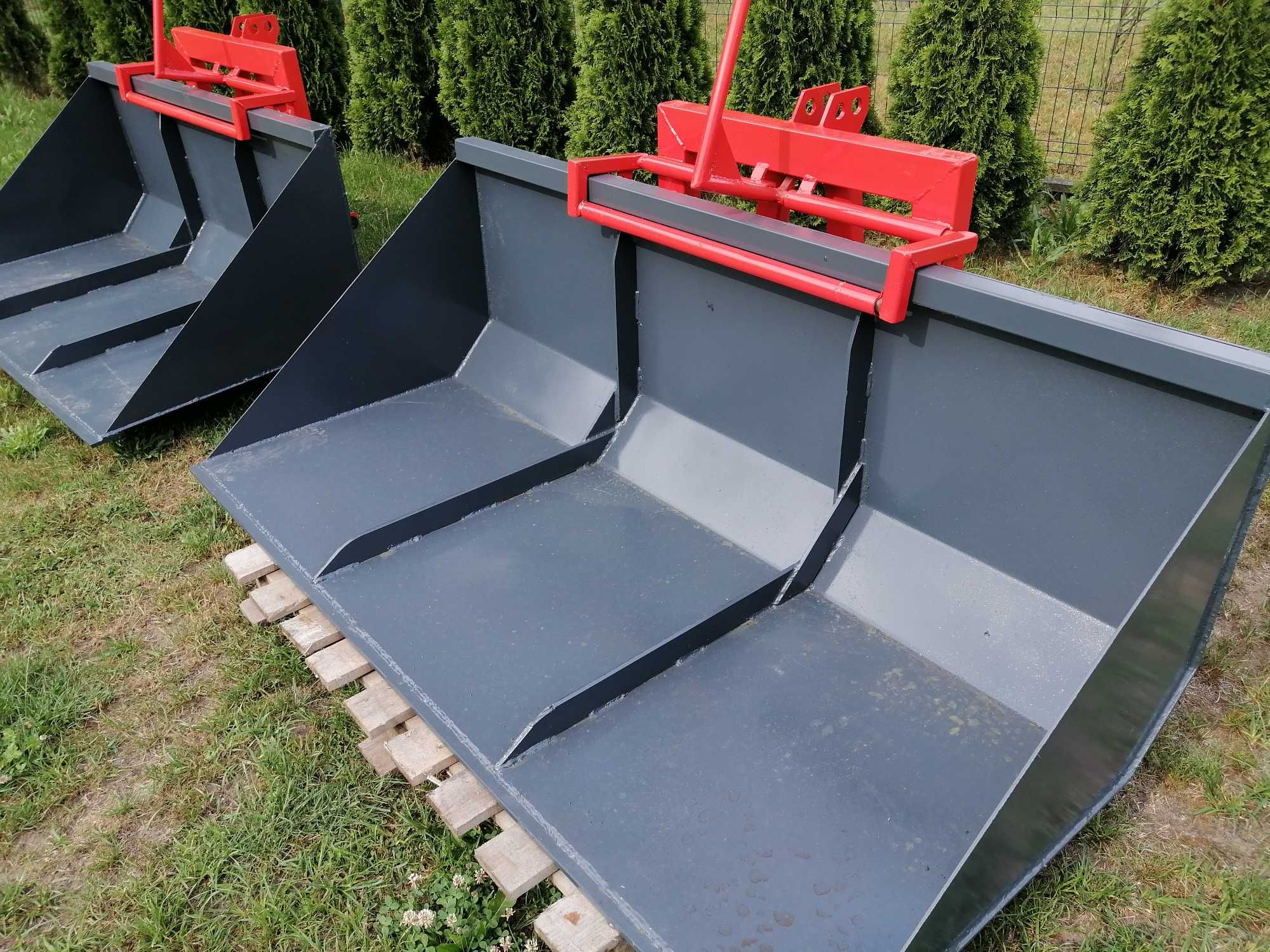 Łyżka, Szufla, Łycha z KIPREM na tył ciagnika Tuz 1.5m, 1.8m, 2,0m