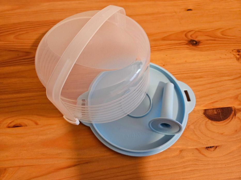 Tupperware mini pojemnik na ciasto lub płyty CD