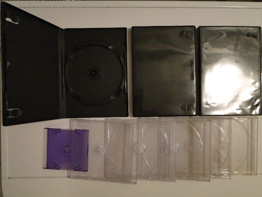 Kasety opakowania na płyty CD