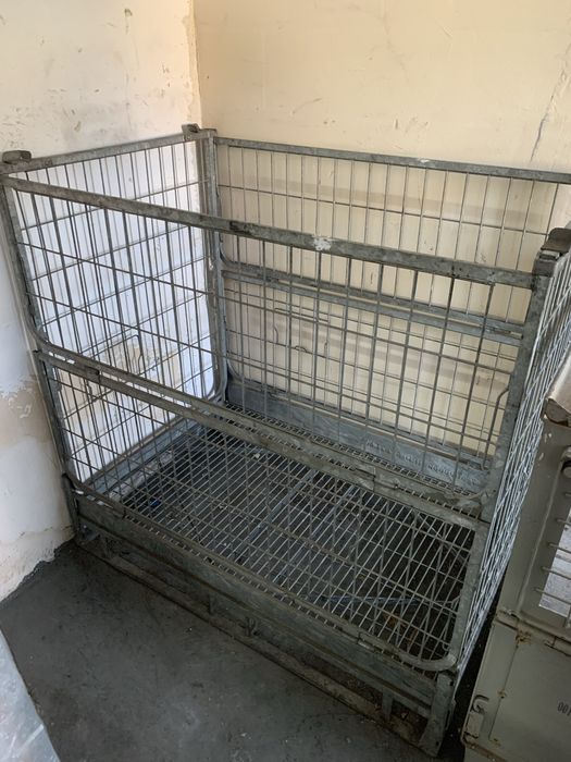Kosz kosze metalowy paletowy gitterbox nadstawka paletowa