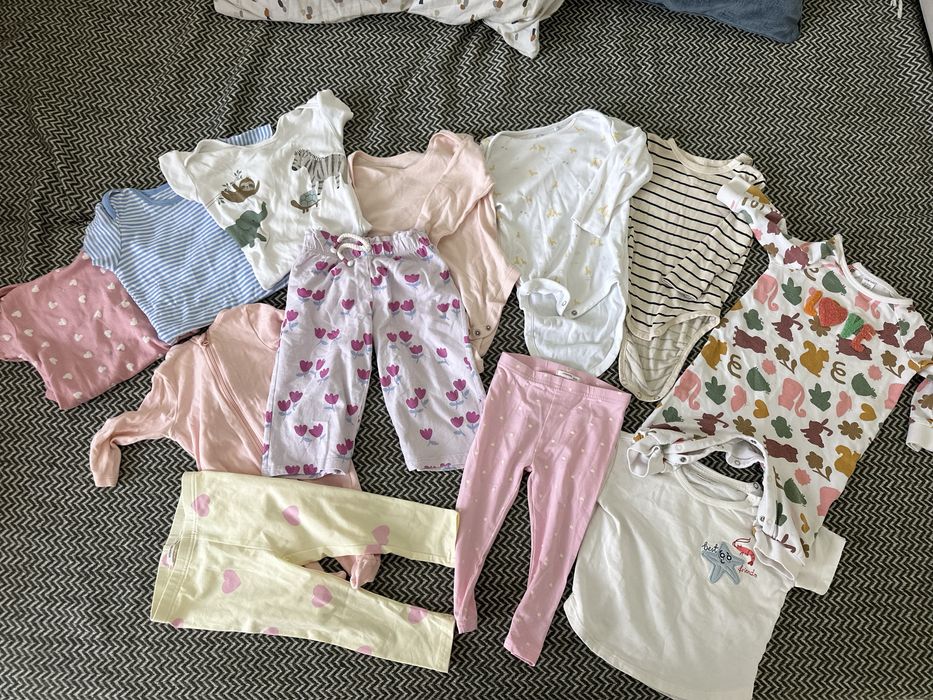 Одяг на дівчинку, мікс (74-86 розмір)