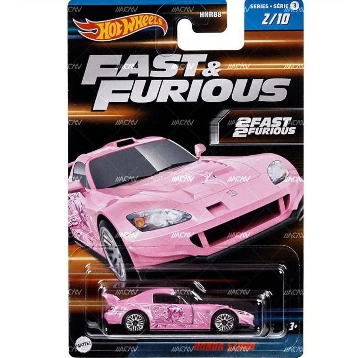 Hot wheels honda s2000 fast and furious