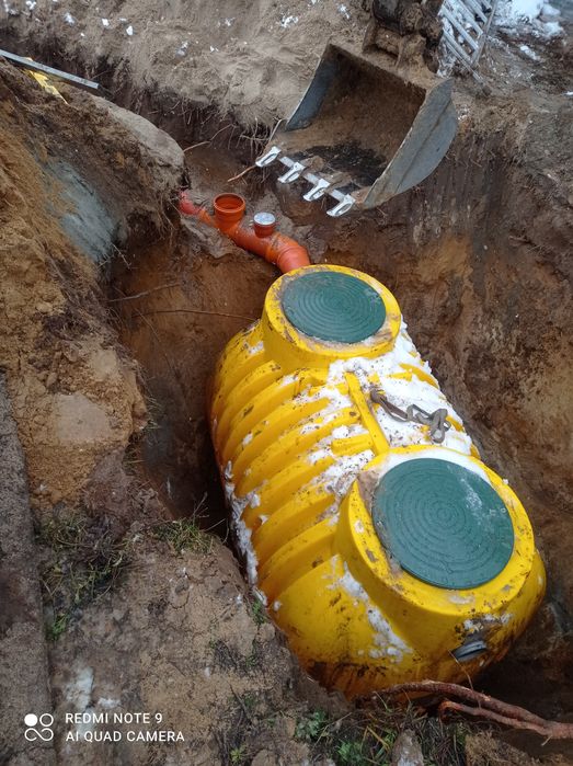 Minikoparka Roboty ziemne wiertnica młot