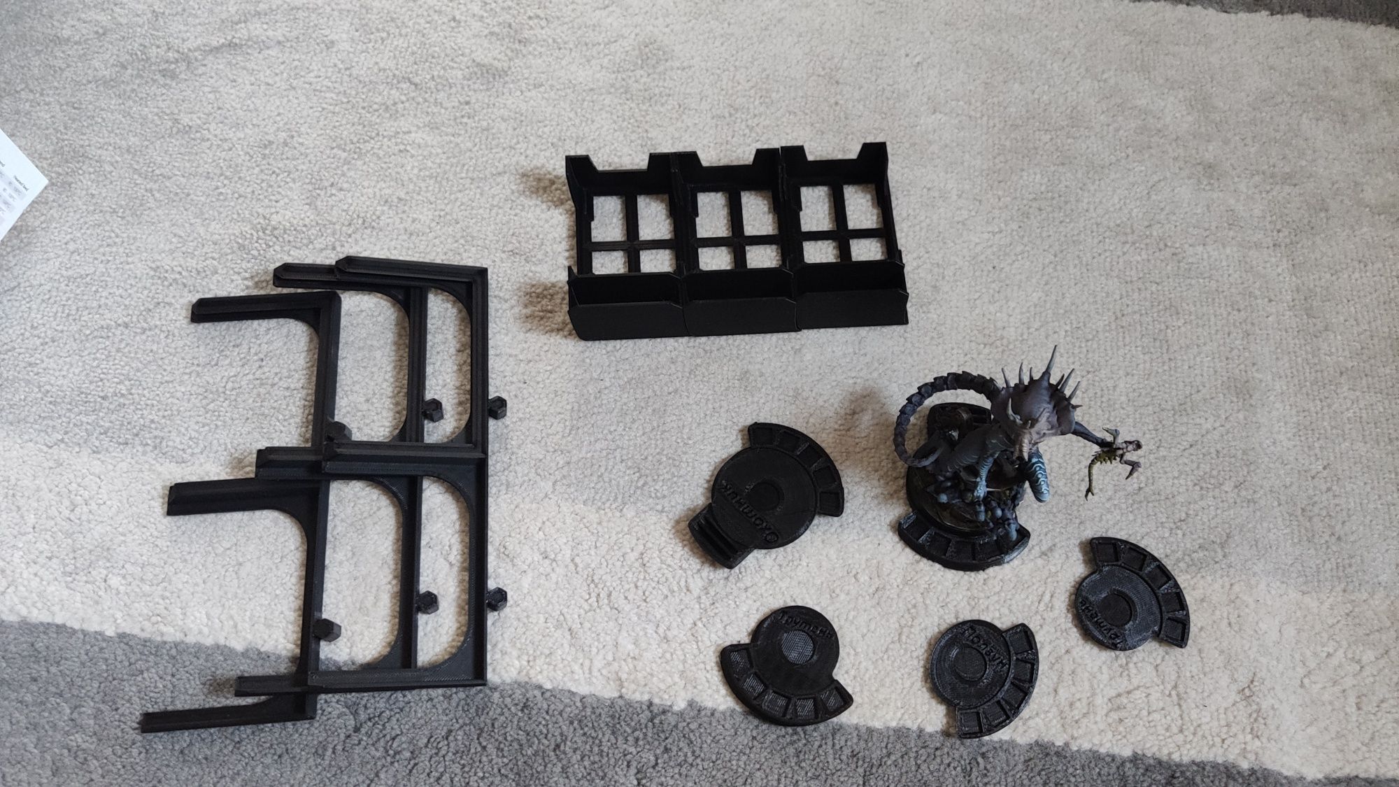 Organizer kart nemesis podstawki