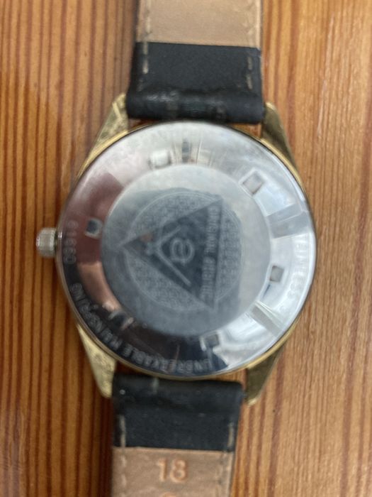 Zegarek Atlantic Worldmaster Original złoty z datownikiem