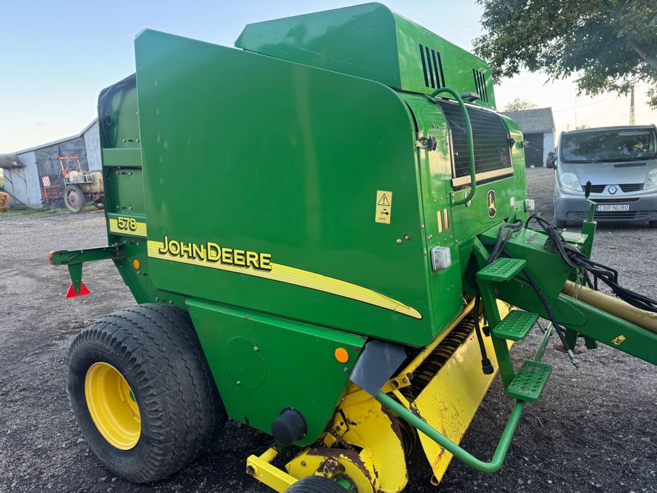 Prasa Rolująca JOHN DEERE 578 Rotor+Noże Siatka 2003 rok Sprowadzona