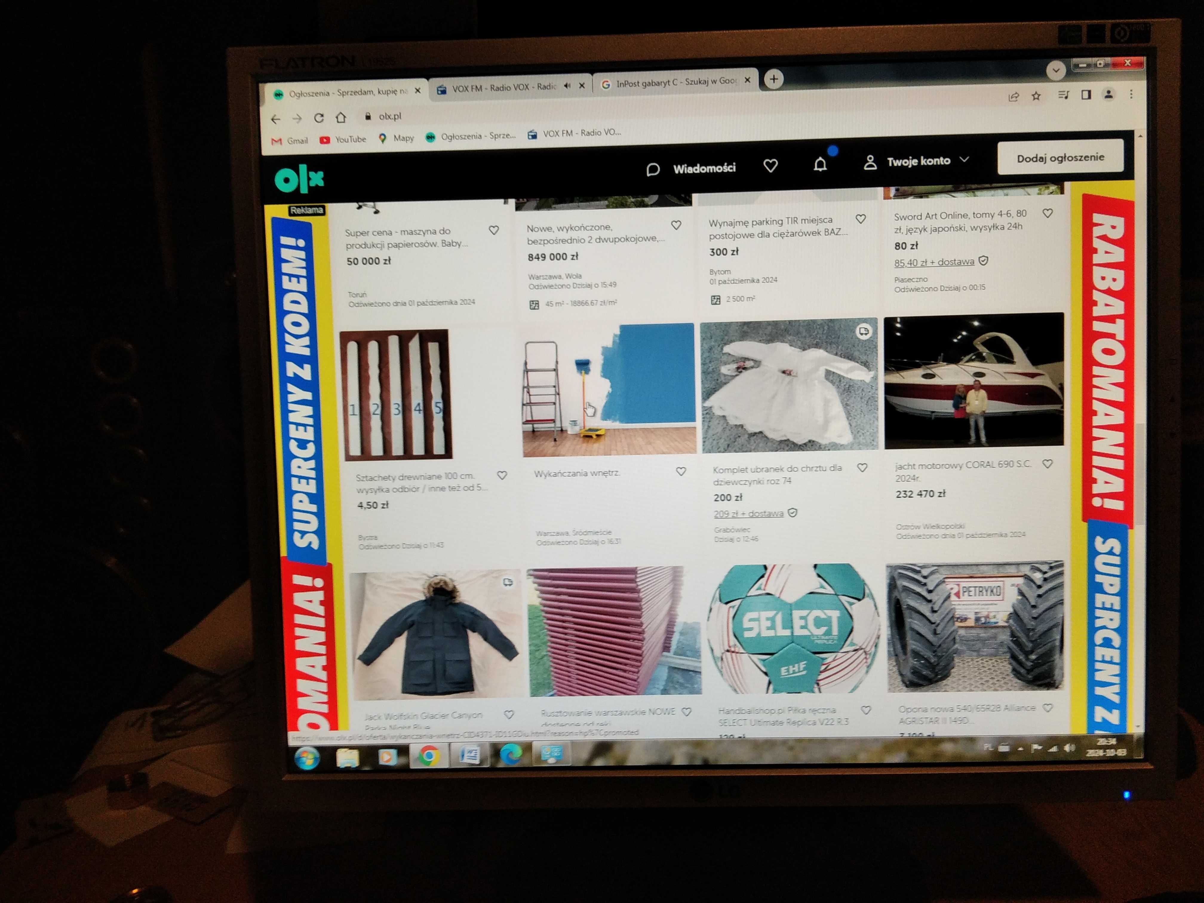 Monitor LG Flatron L1952S -SF 19 cali