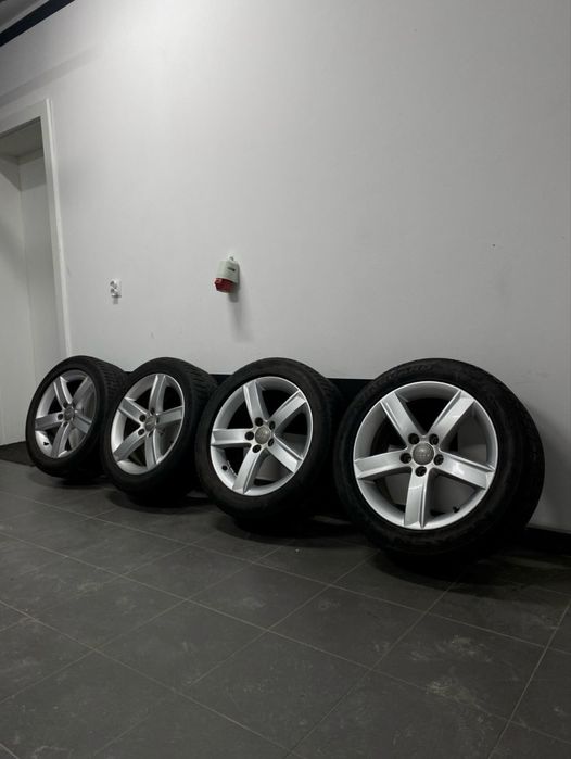 Koła Felgi z oponami Audi 17 5x112 S-line Zima