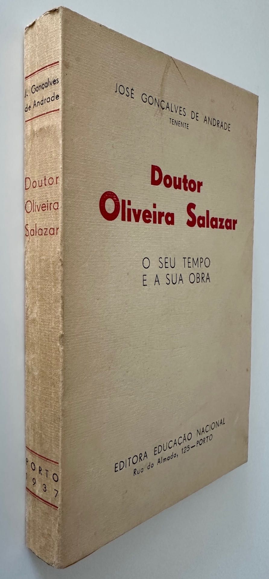 Doutor Oliveira Salazar - José Gonçalves de Andrade - 1937