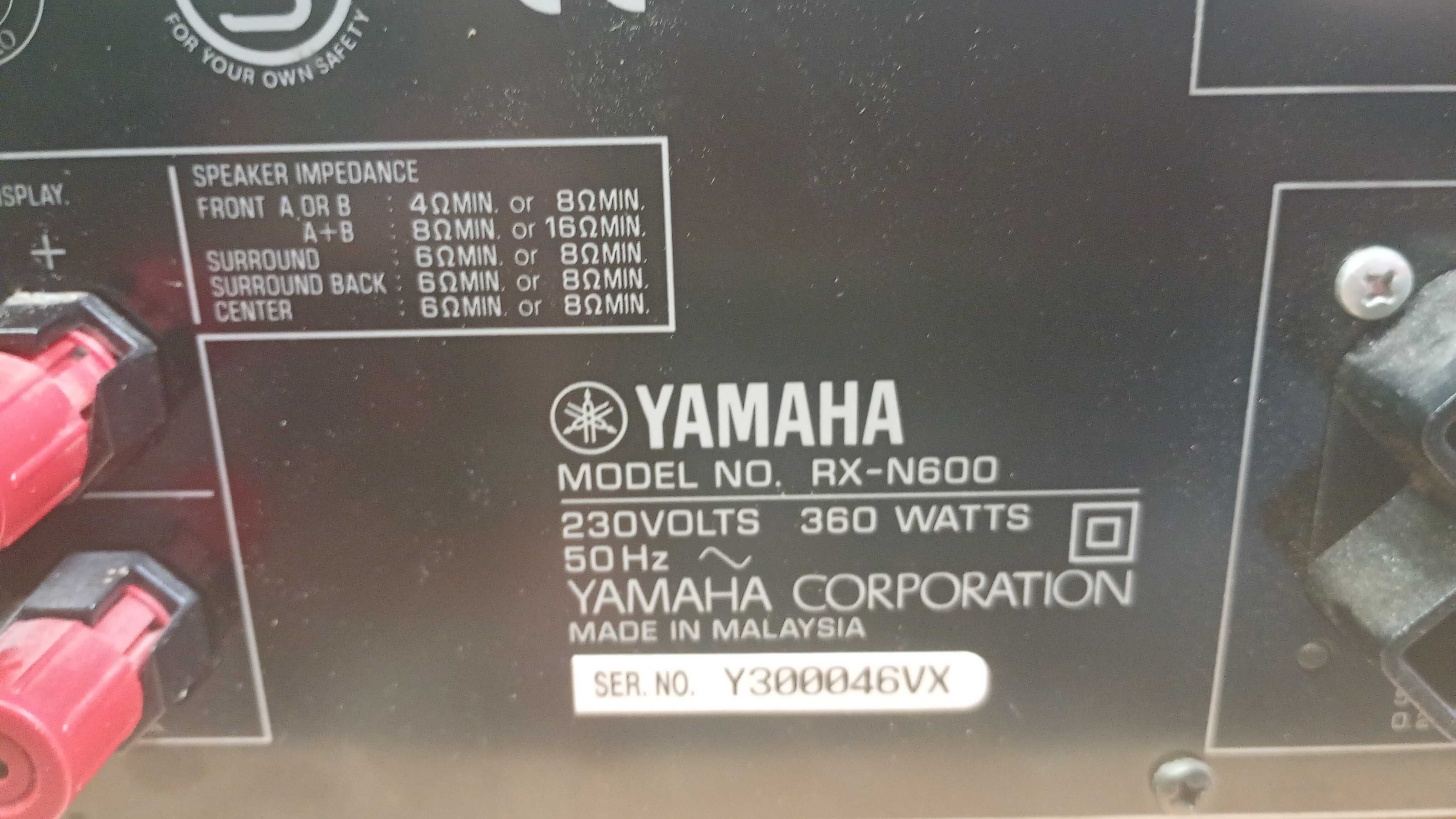 Amplituner 6.1 Yamaha RX-N600 / USB / 6x145 W -Komis MADEJ Dębica