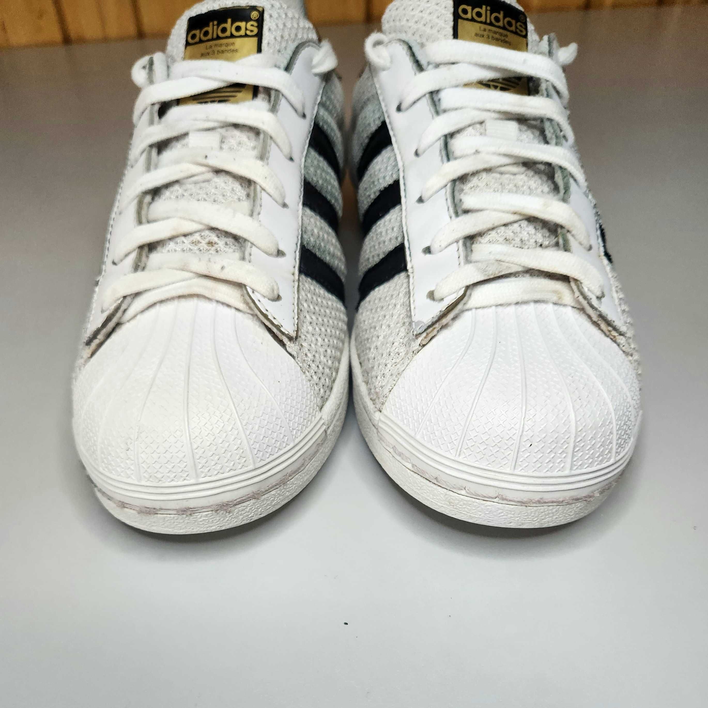 Adidas Superstar Buty Damskie Białe Originals Trampki Sneakersy 36 2/3